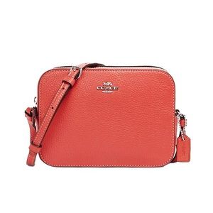 COACH👜 Mini Camera Bag Tangerine👝💵💁🏻‍♀️✨